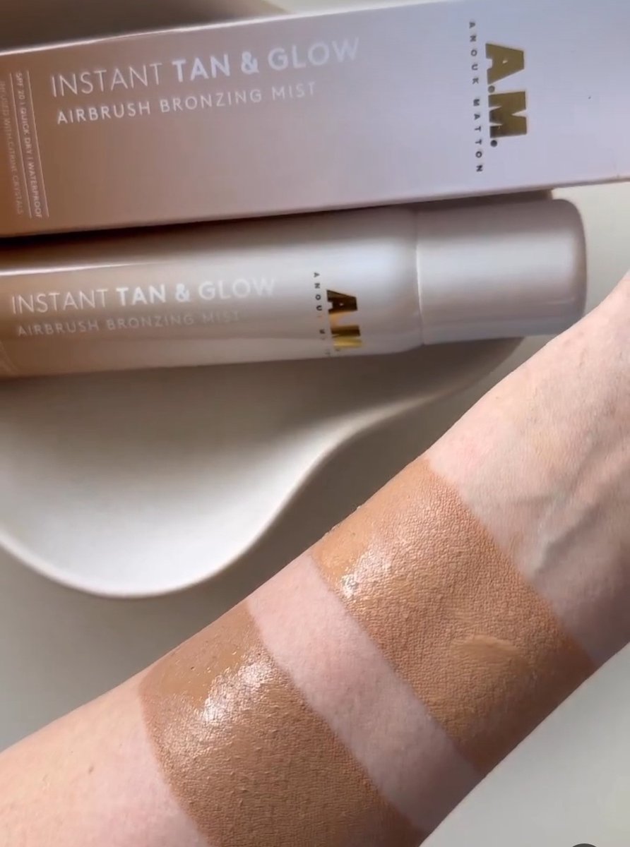 instant tan & glow