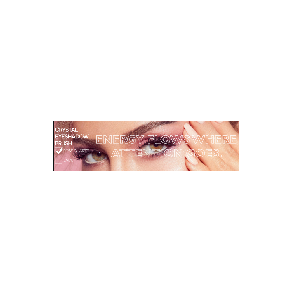 rosequartz eyeshadow brush