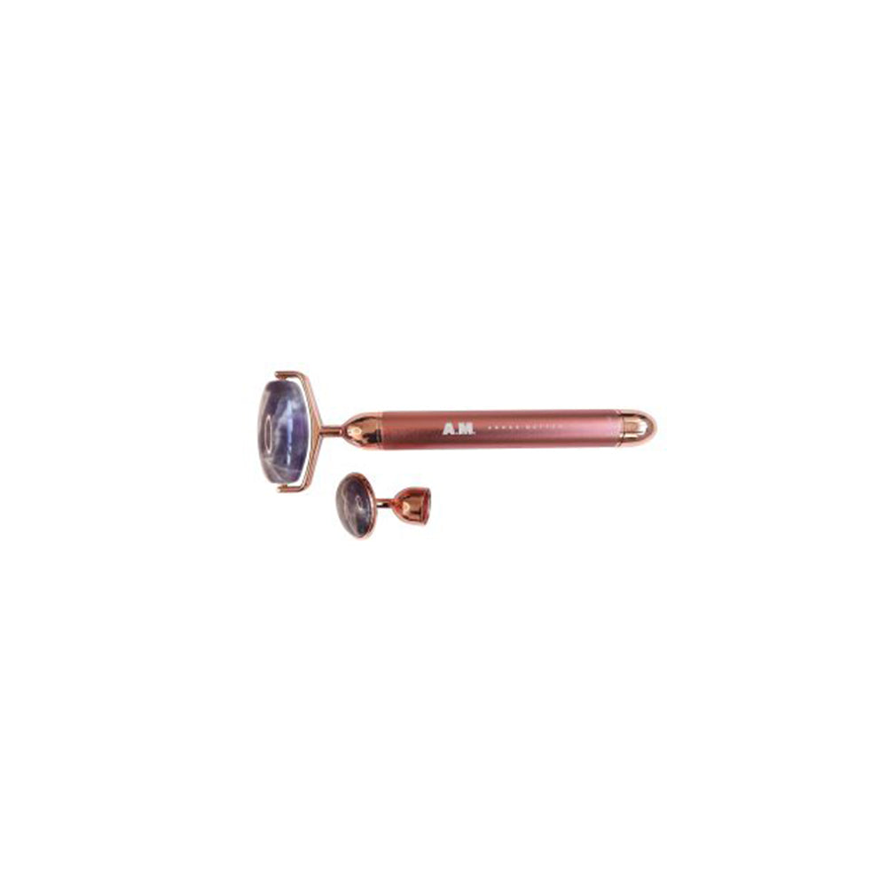 vibrating amethyst crystal facial roller