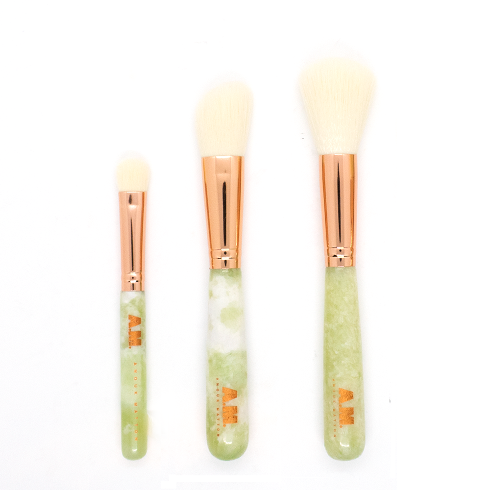 jade makeup brushes set