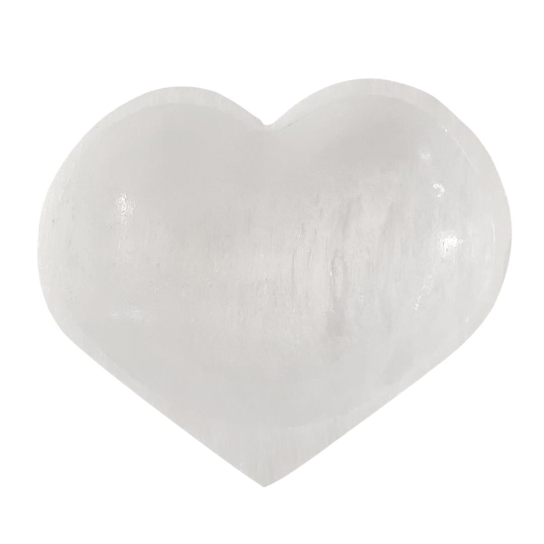 crystal bowl heart