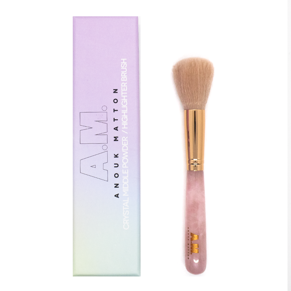 rosequartz makeup brushes set