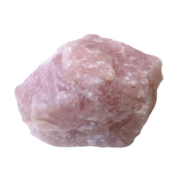 rose quartz rough gemstone